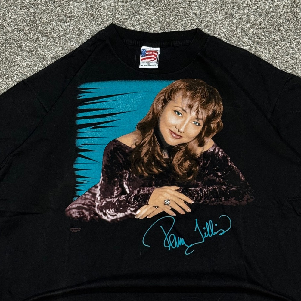 Vintage 1994 Pam Tillis Sweethearts Dance Tour Shirt Mens XL Trinity Products